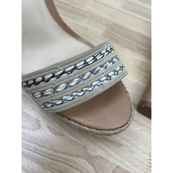 $795 Alexandre Birman Women's Alice Espadrille Platform Heels Shoes Sz 37.5/US 7 - Picture 8 of 12